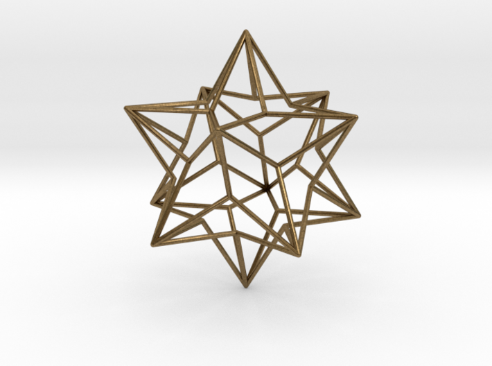 Stellated Dodecahedron 3d printed