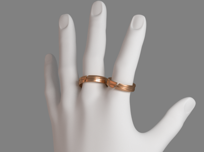 Servant Ring - EU Size 60 3d printed
