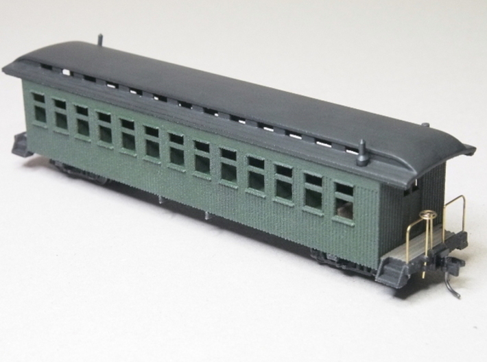 HOn3 40ft Coach D without Interior 3d printed