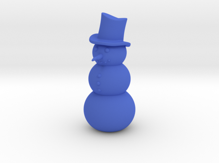 Snowman, Standing 3d printed