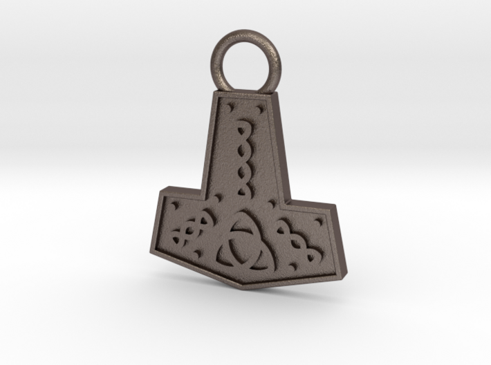 Mjolnir Pendant / Keychain 3d printed