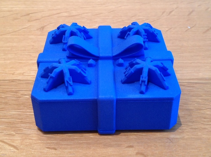 Present - Centrifugal Puzzle Box 3d printed