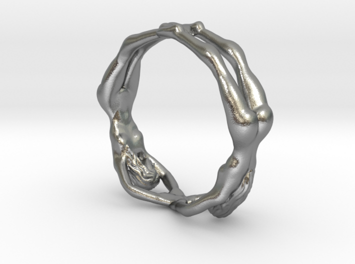 Ring Female 3d printed Beautiful form