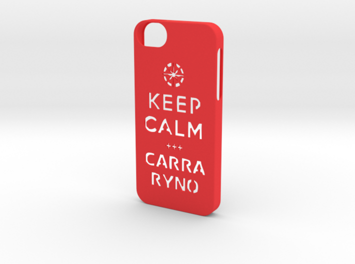 Iphone5 Keep Calm 3d printed