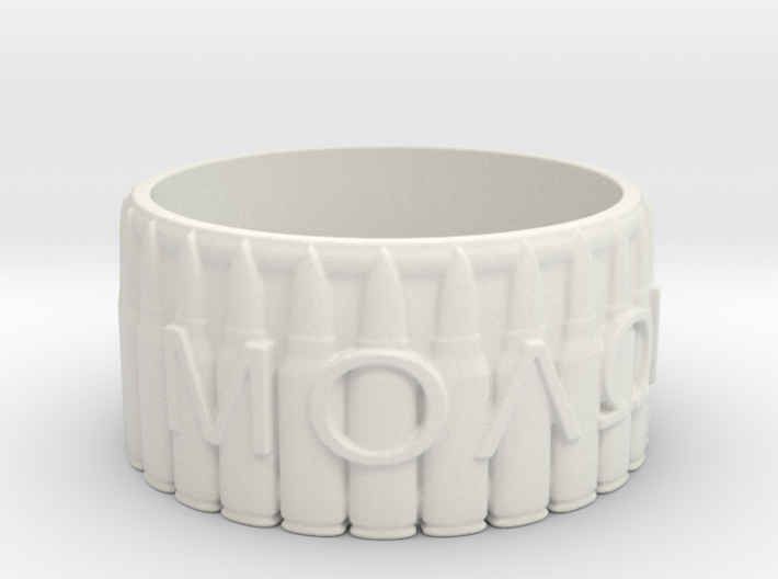 MOLON LABE, Come And Take Them, Ring Size 9 3d printed
