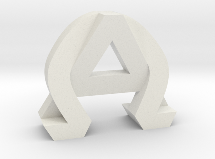 AlphaOmega (Solid) 3d printed