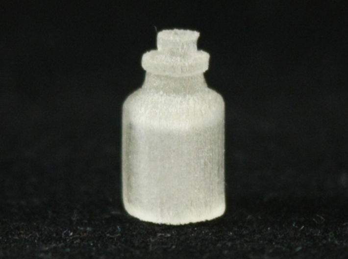 Bottle 3d printed Transparent Detail