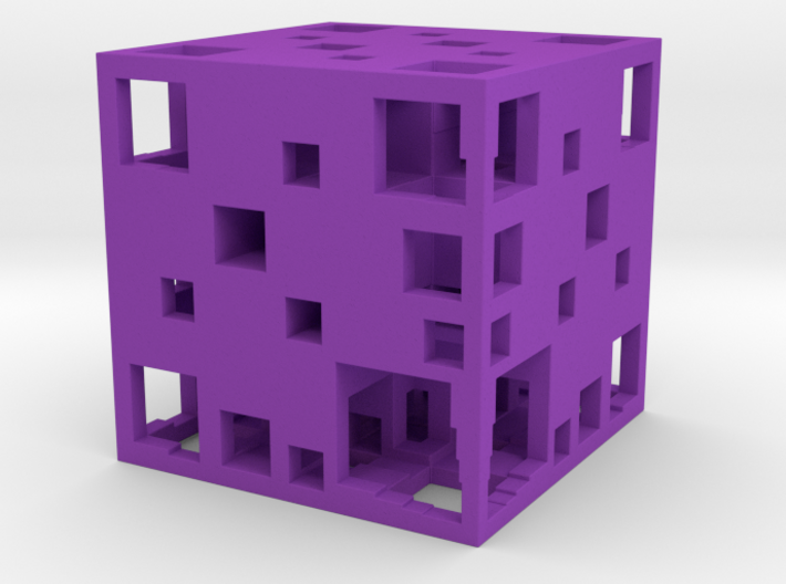 Fractal Cube 30mm 3d printed