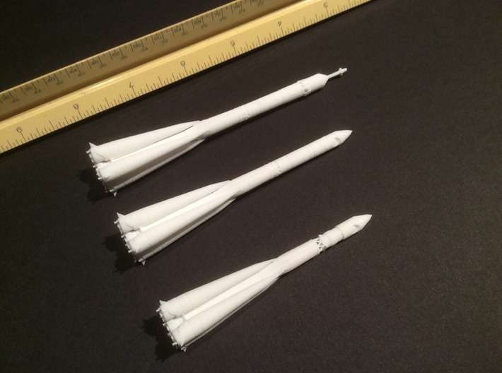 1/400 VOSTOK R-7 RUSSIAN/SOVIET ROCKET 3d printed Sorry, you only get the Vostok
