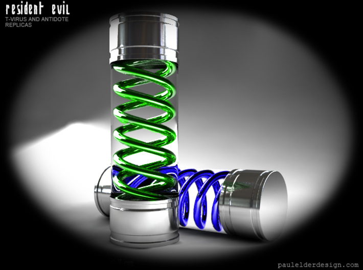 T Virus Kit 3d printed *IMPORTANT* This is a render only the product comes in one material of your choice