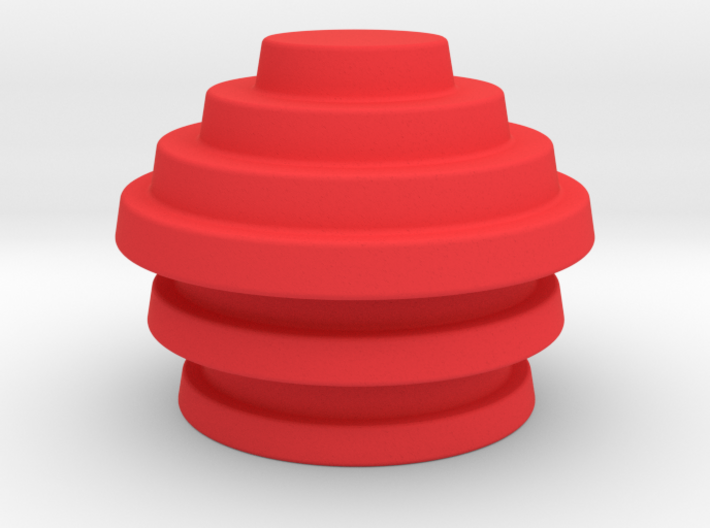 Devo Hats 3 Parts = 3 sizes / NOT LIFE SIZE!​ 3d printed