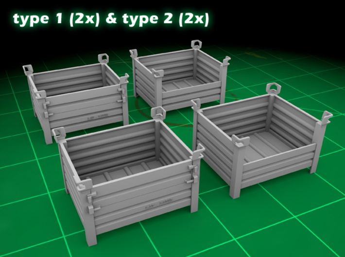 Stackable Container Set 1 3d printed