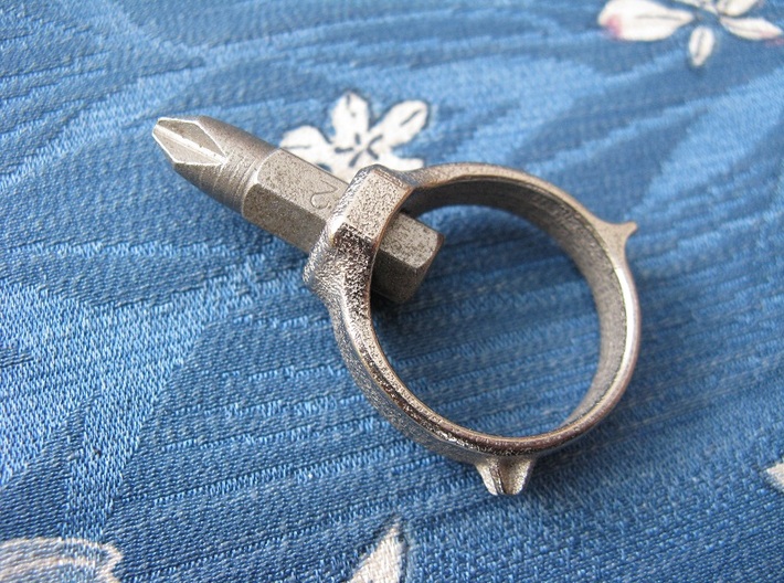 US8.5 Tool Ring XII 3d printed 