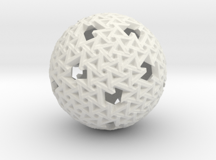Trapezoidal Sphere 3d printed