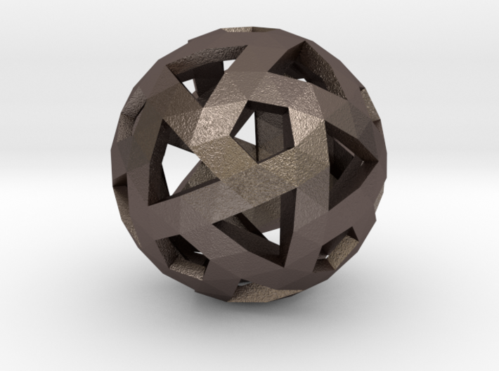 Triango Mesh Sphere 3d printed