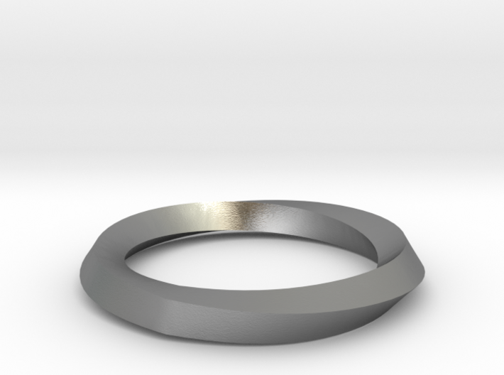 Mobius Wedding Ring-Size 5, multiple sizes listed 3d printed