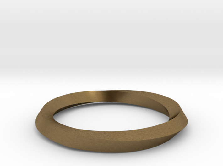 Mobius Wedding Ring-Size 8 3d printed