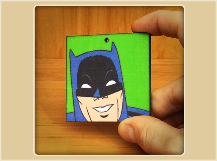Batman Toon Ornament 3d printed
