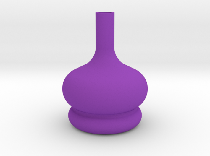 Vase with heart 3d printed