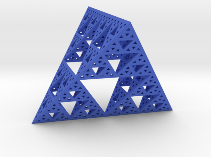Geometric Sierpinski Tetrahedron level 4 3d printed 