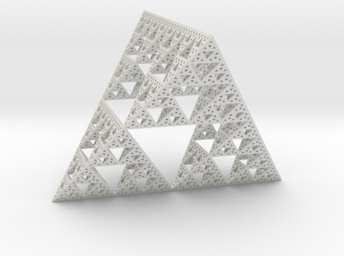 Geometric Sierpinski Tetrahedron level 5 3d printed