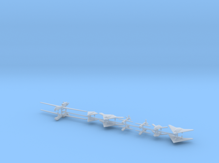 1/600 Unmanned Aerial Vehicle Kit (x14) 3d printed