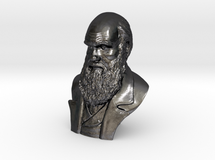 Charles Darwin 16&quot; Bust 3d printed