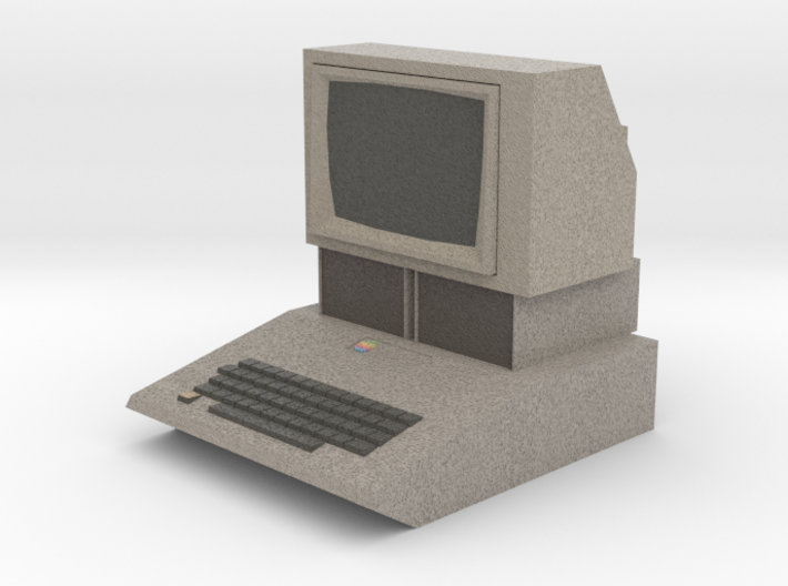 Apple II 3d printed
