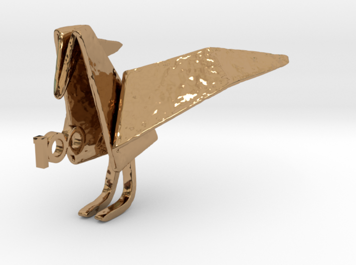 Origami Raven 3d printed
