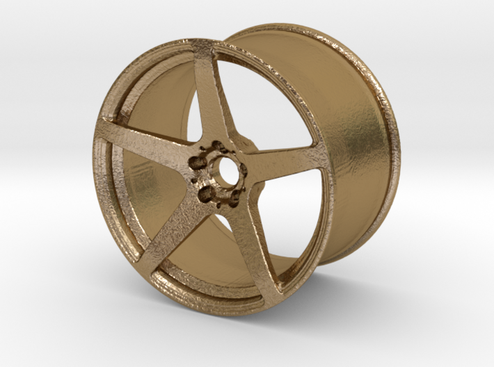 Scaled 1:12 5 Spoke Performance Wheel 3d printed 