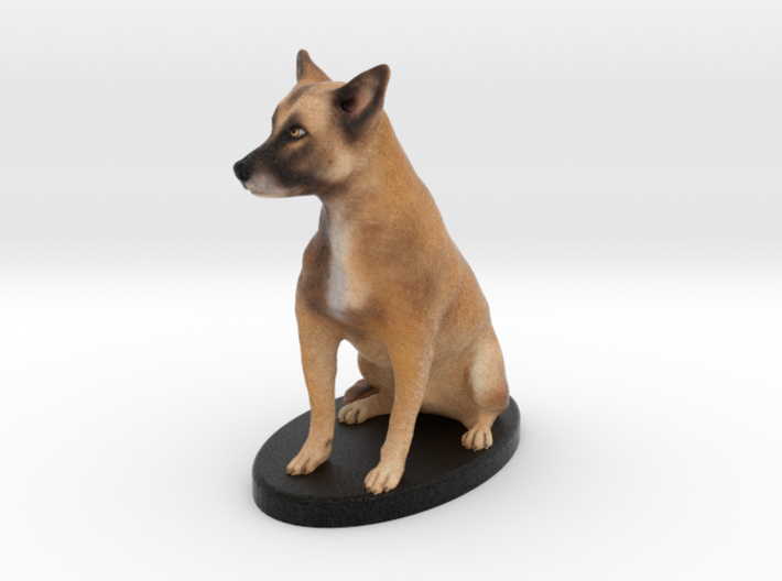 Custom Dog Figurine - Caesar 3d printed