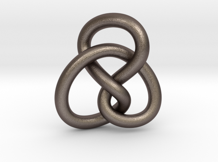 Abstract Knot Pendant for Sailors and Ocean Lovers 3d printed 