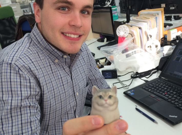 Heavy Breathing Cat 3d printed Ever the Bros love to breath heavily! 