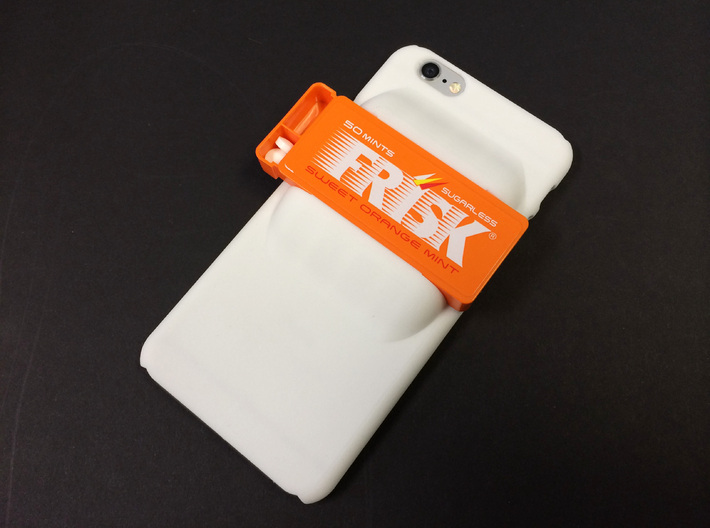 Holding Frisk iPhone6 4.7inch case.stl 3d printed