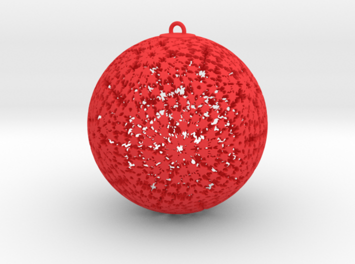 Pow Wow Ornament 3d printed