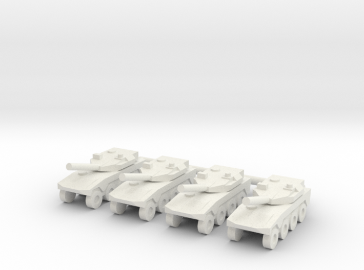 1/285 Maneuver Combat Vehicle (x4) 3d printed
