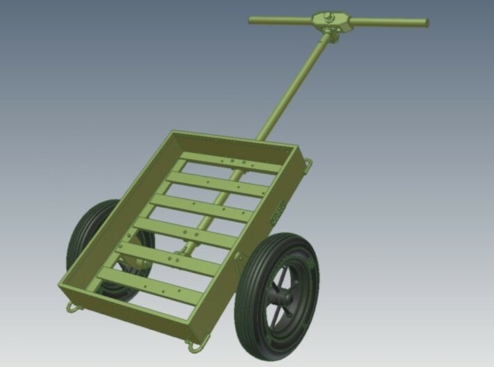 1-16 M3A4 Handcart 3d printed 