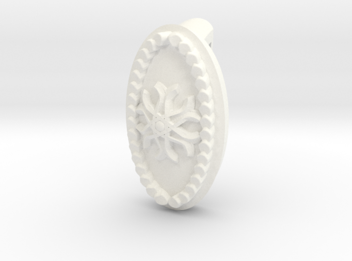 Winter Necklace Charm 3d printed
