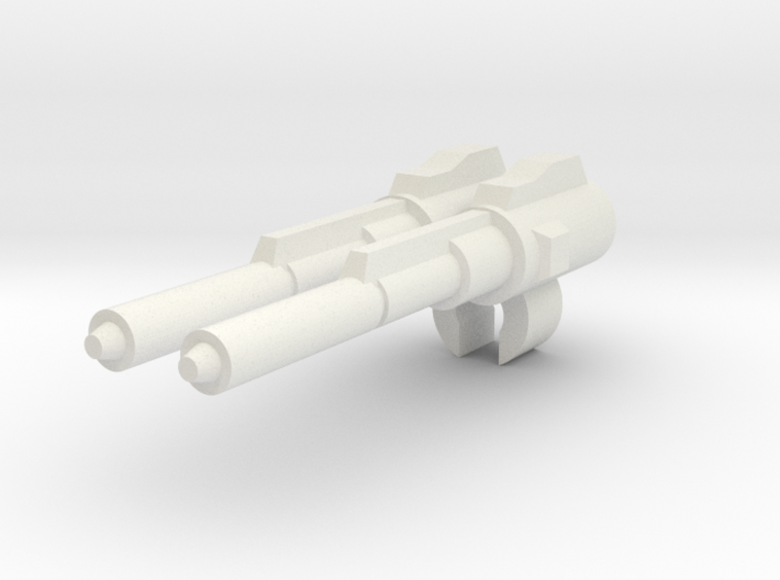 Twin Blaster 3mm Clip 3d printed