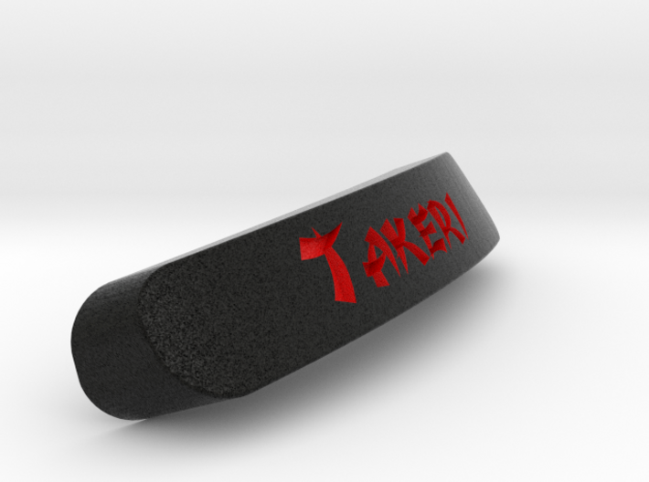 Takeri Nameplate for SteelSeries Rival 3d printed