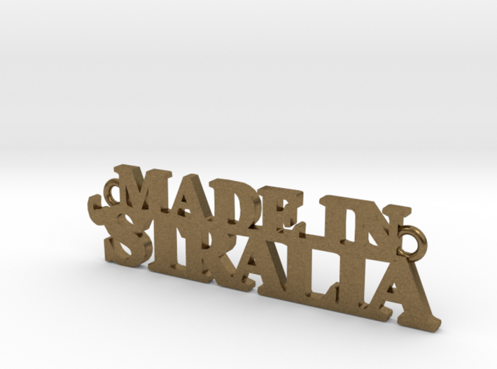 Made in 'STRALIA Pendant 3d printed