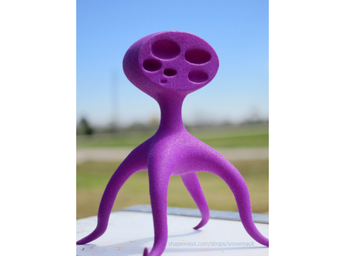 Star Map Kid 3d printed Purple Strong &amp; Flexible Polished