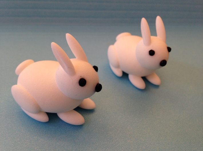 Rabbit (large) 3d printed