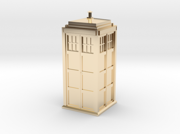 Doctor Who Tardis 3d printed