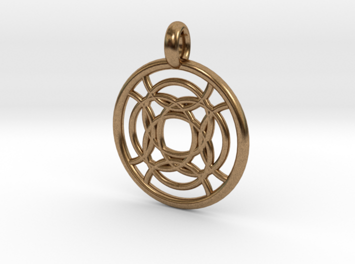 Taygete pendant 3d printed