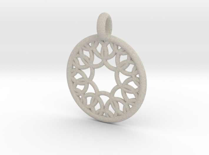Eurydome pendant 3d printed