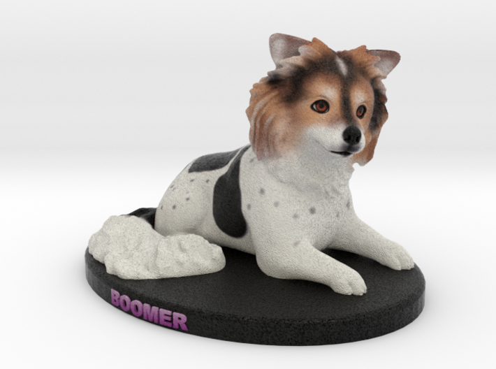 Custom Dog Figurine - Boomer 3d printed