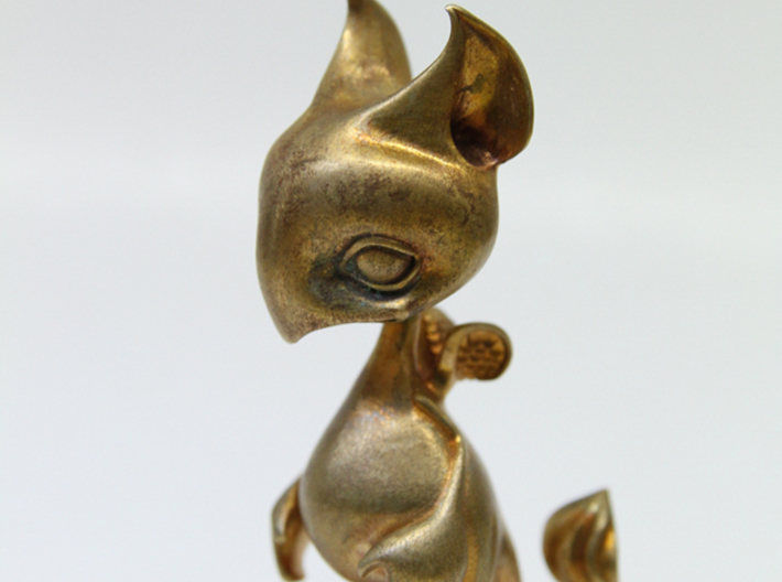 Baby Gryphon figurine 60mm 3d printed 