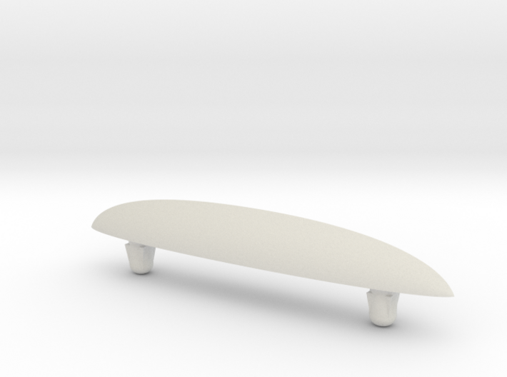 SkateFin (Beta) 3d printed Remember to add 4 fins to your order!