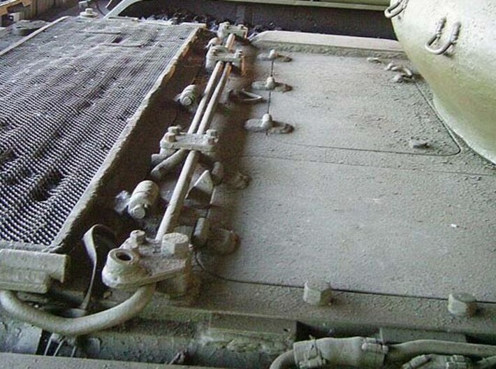 T-54 Mod.1949 engine deck and update parts for Tam 3d printed 